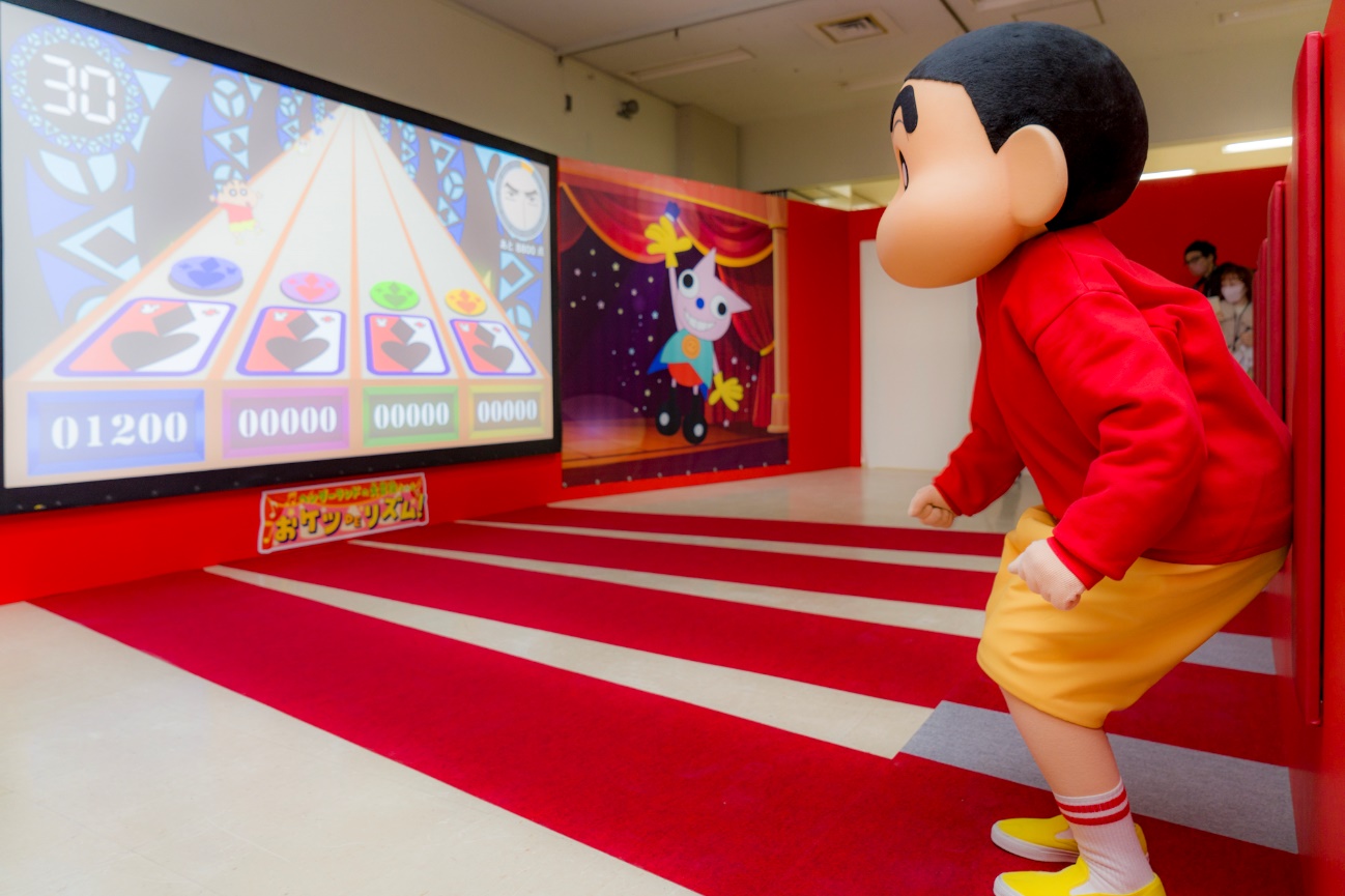 志村けんの大爆笑展（東京）」グッズ売り場の一部